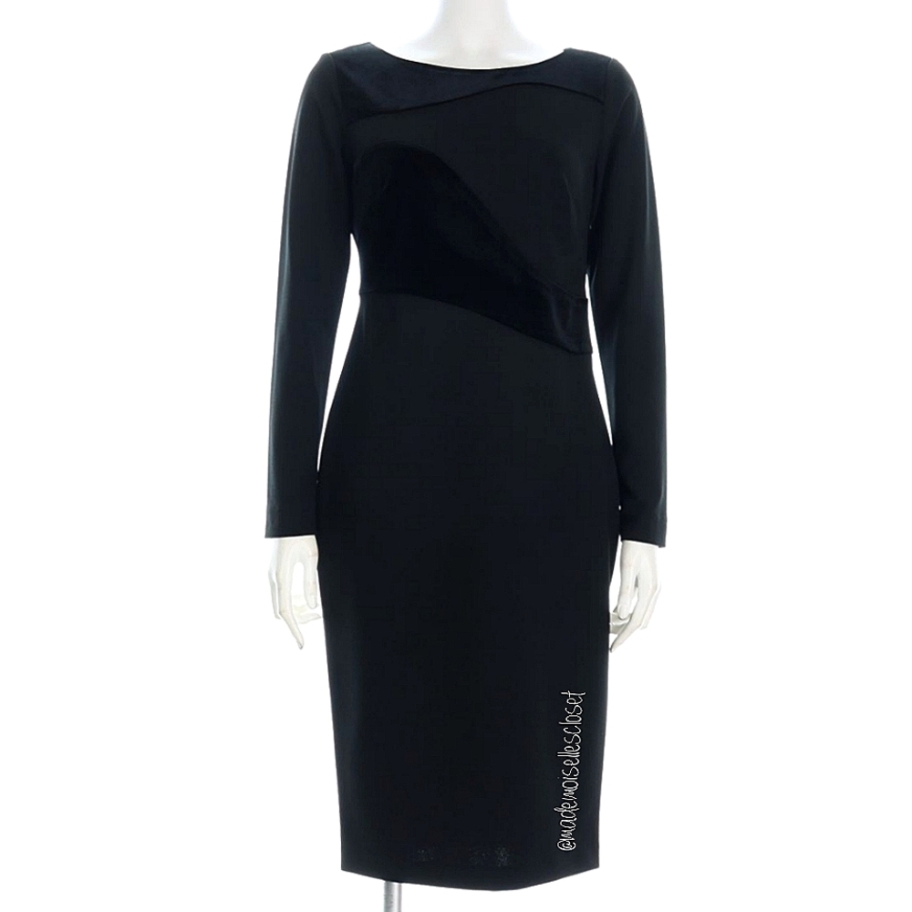 Black Cocktail Dress Sz 14 NWT